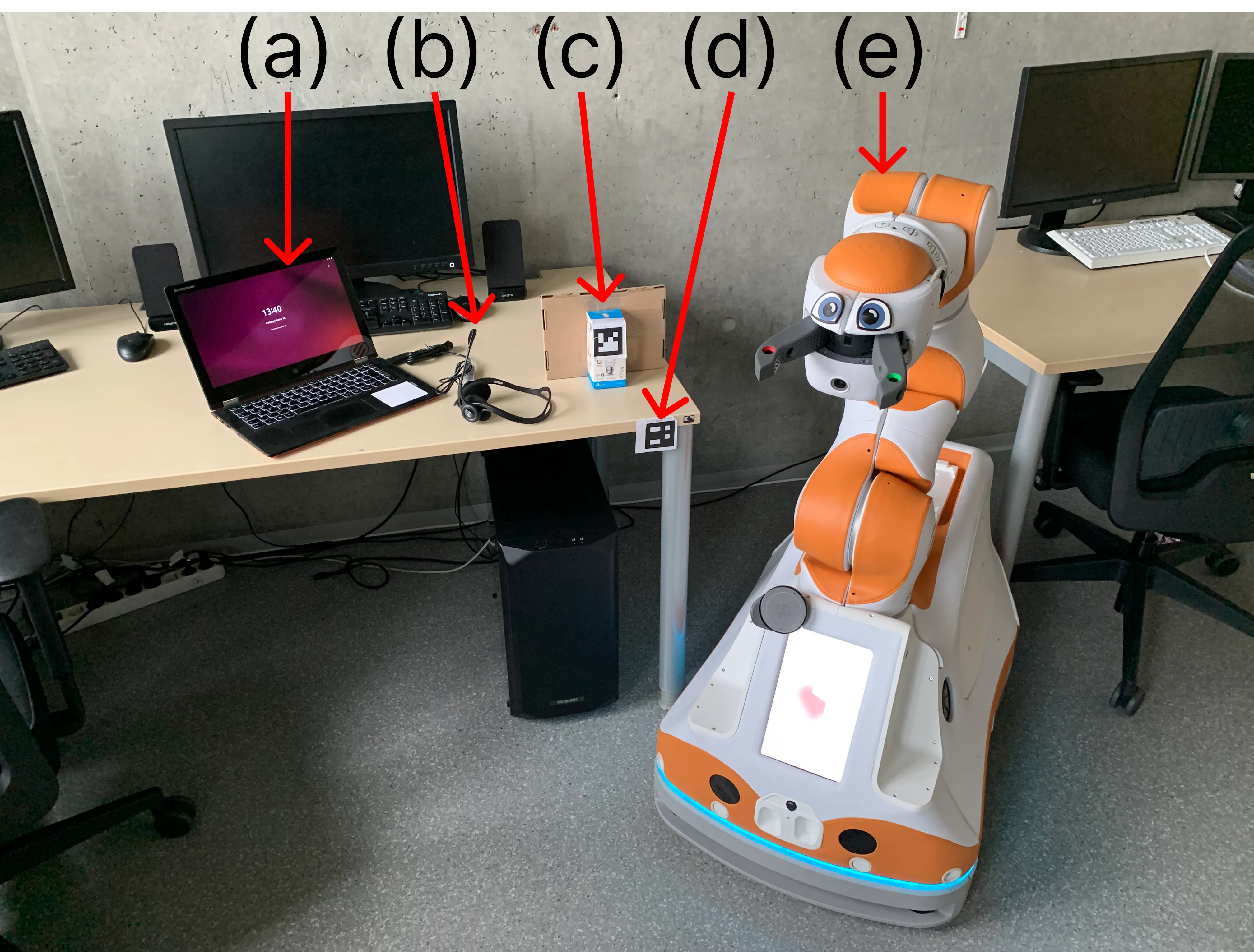 Natural Language Instructed Delivery Tasks Using the Lio Robot in Human-Centered Environments